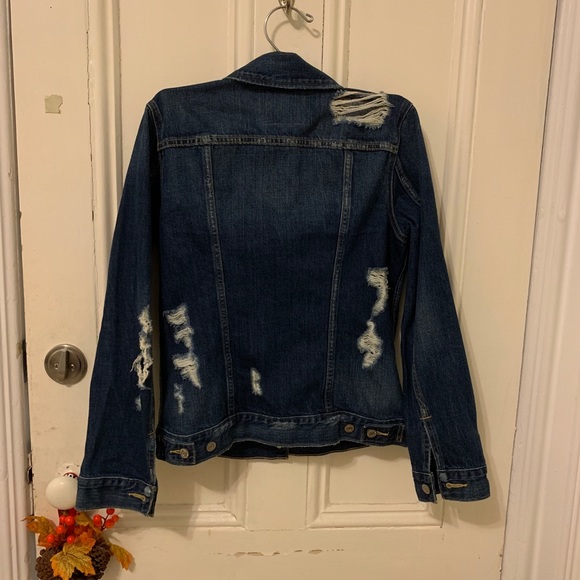 Levi’s distressed denim jacket - Picture 3 of 4